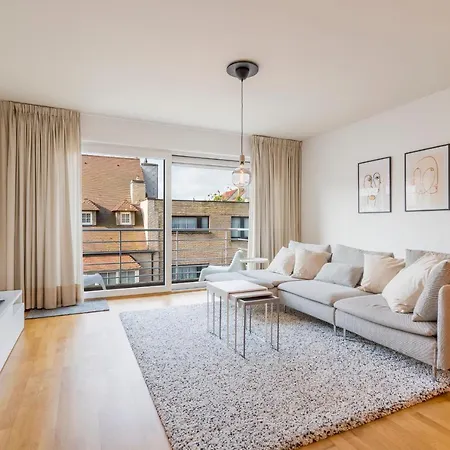 New, Enhanced Modern App With 1 Parking Space Apartamento Knokke-Heist